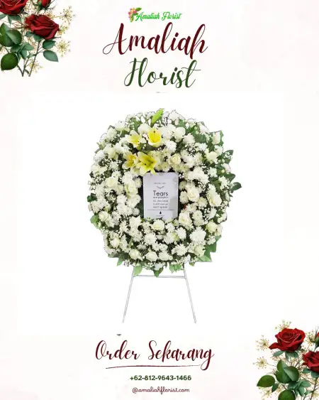 Krans Bunga Duka 22 Ilir